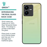 Mint Green Gradient Glass Case for Vivo Y22