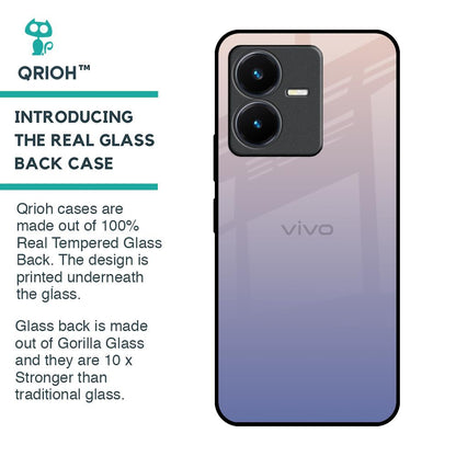 Rose Hue Glass Case for Vivo Y22