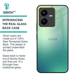 Dusty Green Glass Case for Vivo Y22