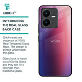 Multi Shaded Gradient Glass Case for Vivo Y22