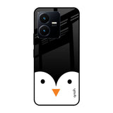 Cute Penguin Vivo Y22 Glass Cases & Covers Online