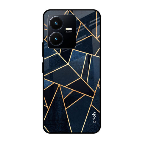 Abstract Tiles Vivo Y22 Glass Cases & Covers Online