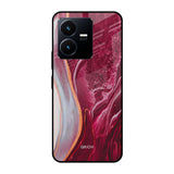 Crimson Ruby Vivo Y22 Glass Cases & Covers Online