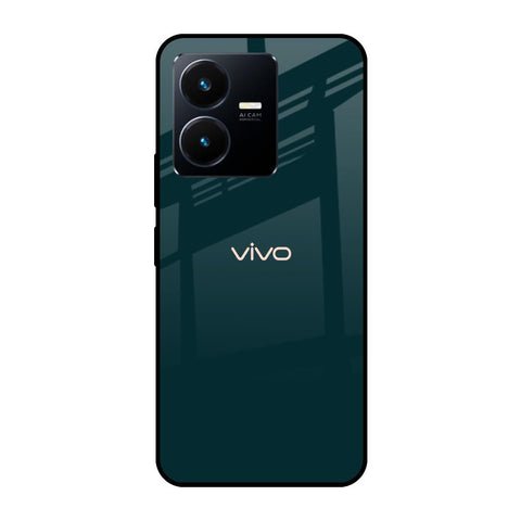 Hunter Green Vivo Y22 Glass Cases & Covers Online