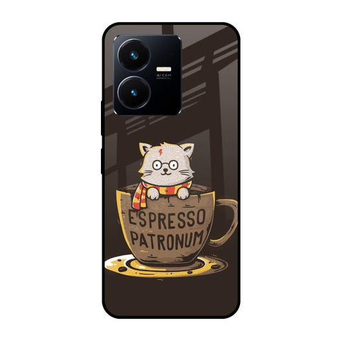Tea With Kitty Vivo Y22 Glass Cases & Covers Online