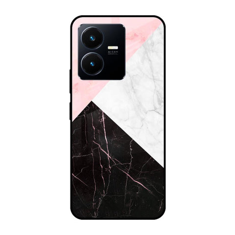 Marble Collage Art Vivo Y22 Glass Cases & Covers Online