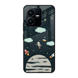Astronaut Dream Vivo Y22 Glass Cases & Covers Online