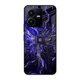 Techno Color Pattern Vivo Y22 Glass Cases & Covers Online