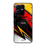 Race Jersey Pattern Vivo Y22 Glass Cases & Covers Online