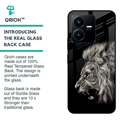 Brave Lion Glass case for Vivo Y22