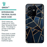 Abstract Tiles Glass case for Vivo Y22