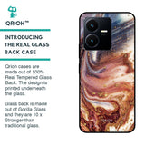 Exceptional Texture Glass Case for Vivo Y22