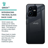 Stone Grey Glass Case For Vivo Y22