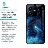 Dazzling Ocean Gradient Glass Case For Vivo Y22