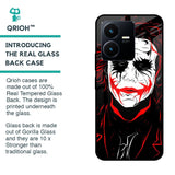 Life In Dark Glass Case For Vivo Y22