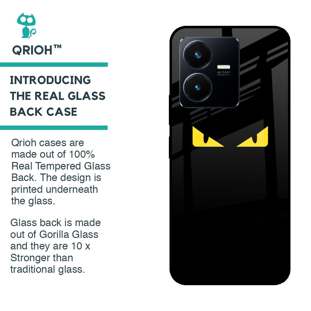 Eyes On You Glass Case For Vivo Y22