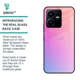 Dusky Iris Glass case for Vivo Y22