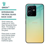 Cool Breeze Glass case for Vivo Y22