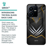 Black Warrior Glass Case for Vivo Y22