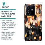 Bronze Abstract Glass Case for Vivo Y22