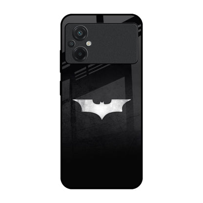 Super Hero Logo Poco M5 Glass Back Cover Online