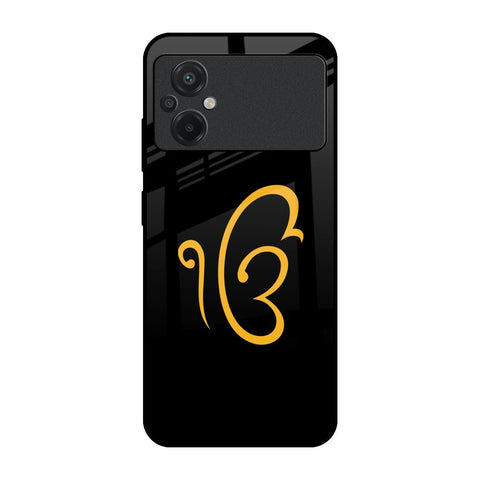 Luxury Fashion Initial Poco M5 Glass Back Cover Online