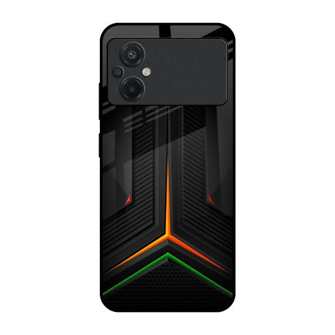 Modern Ultra Chevron Poco M5 Glass Back Cover Online