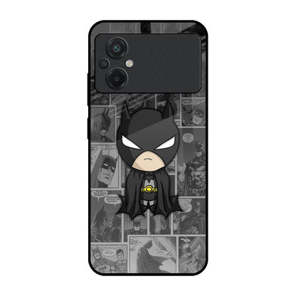 Cartoon Art Poco M5 Glass Back Cover Online