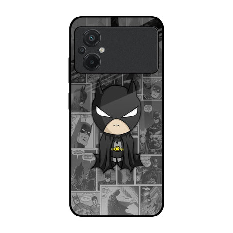 Cartoon Art Poco M5 Glass Back Cover Online