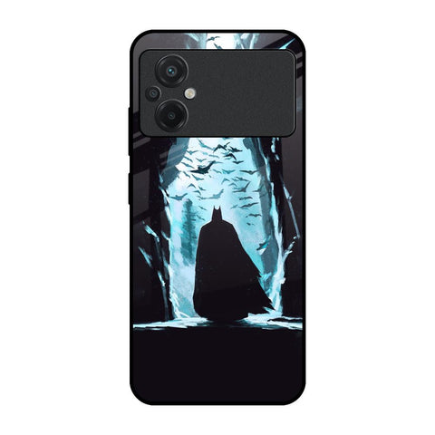 Dark Man In Cave Poco M5 Glass Back Cover Online