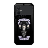 Touch Me & You Die Poco M5 Glass Back Cover Online