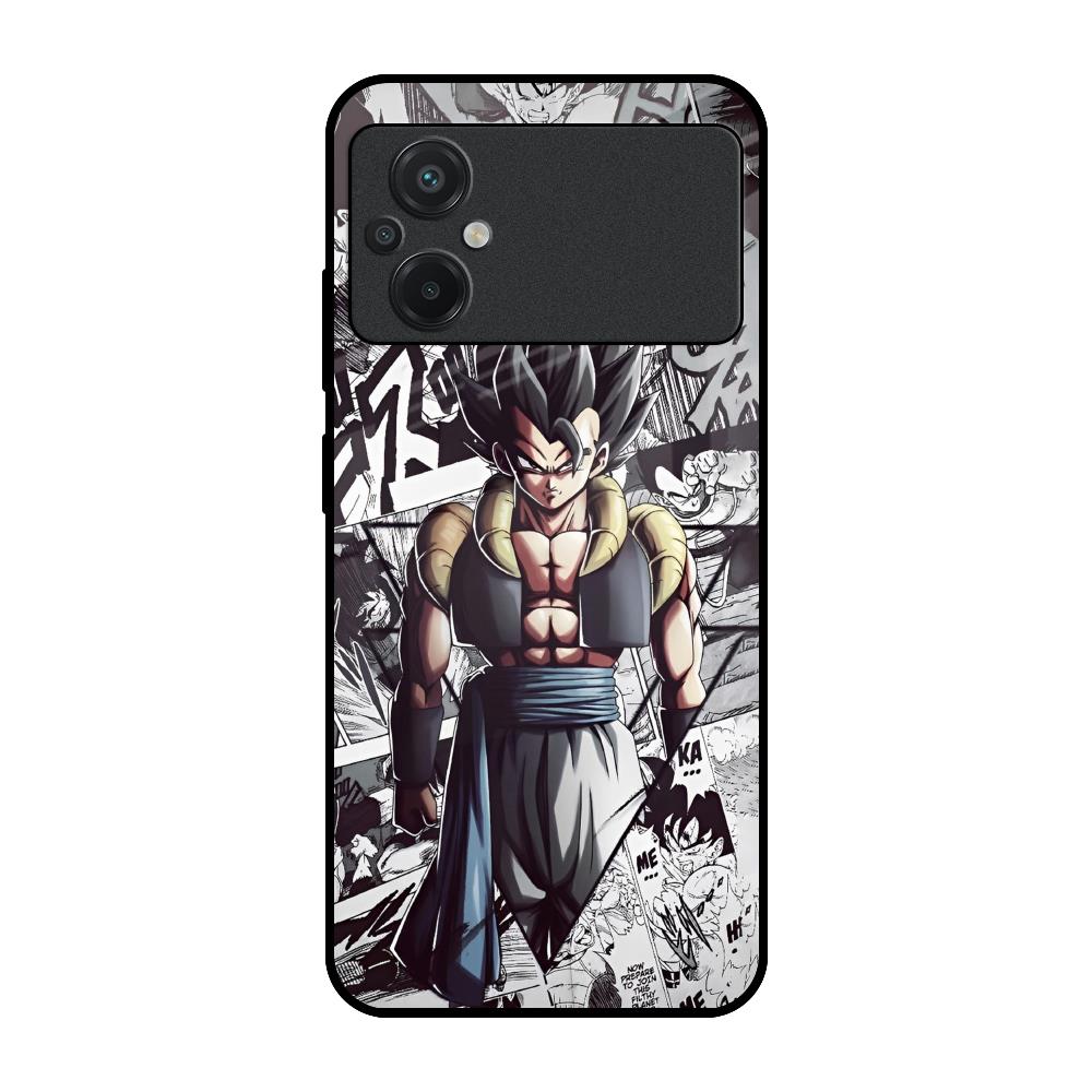 Dragon Anime Art Poco M5 Glass Back Cover Online