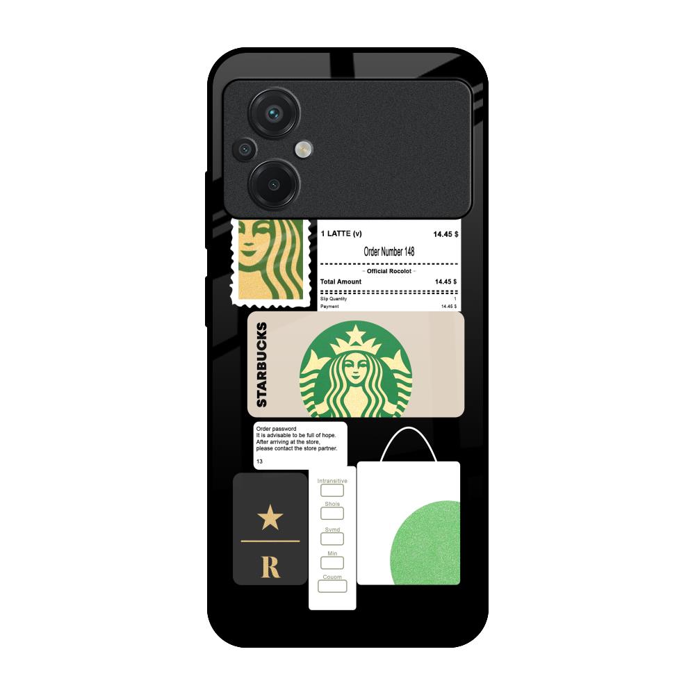Coffee Latte Poco M5 Glass Back Cover Online