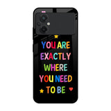 Magical Words Poco M5 Glass Back Cover Online