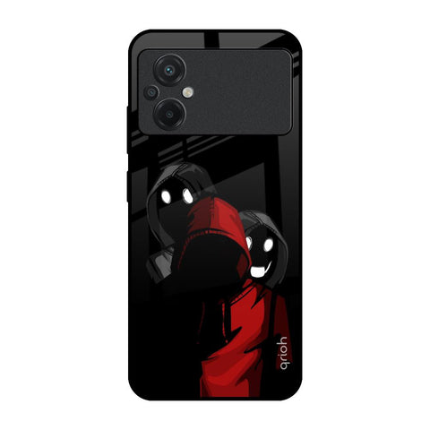 Shadow Character Poco M5 Glass Back Cover Online