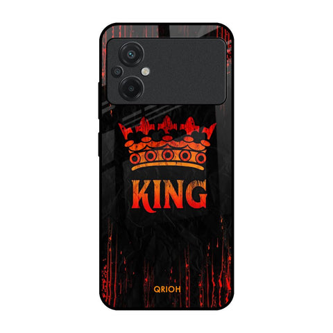 Royal King Poco M5 Glass Back Cover Online