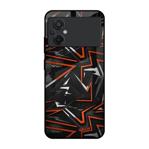 Vector Art Poco M5 Glass Back Cover Online