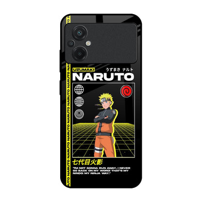Ninja Way Poco M5 Glass Back Cover Online