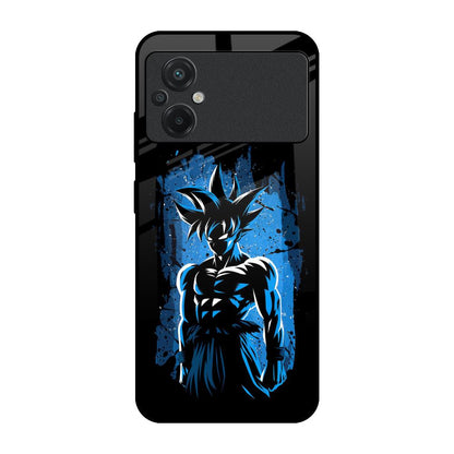 Splatter Instinct Poco M5 Glass Back Cover Online