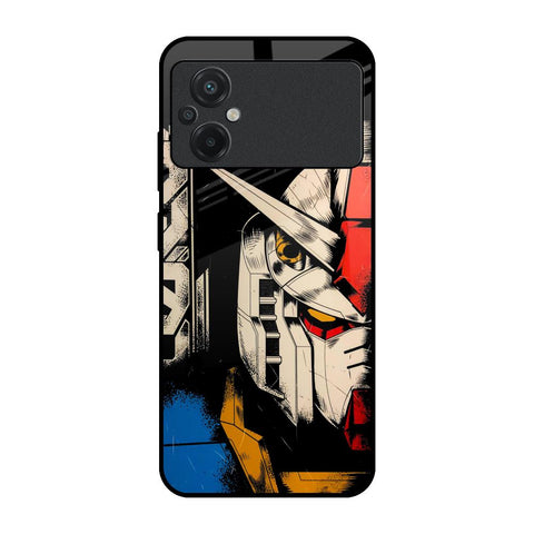 Transformer Art Poco M5 Glass Back Cover Online