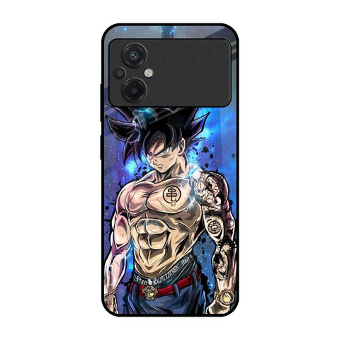 Branded Anime Poco M5 Glass Back Cover Online