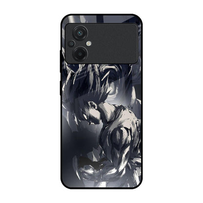 Sketch Art DB Poco M5 Glass Back Cover Online