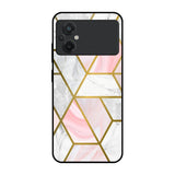 Geometrical Marble Poco M5 Glass Back Cover Online