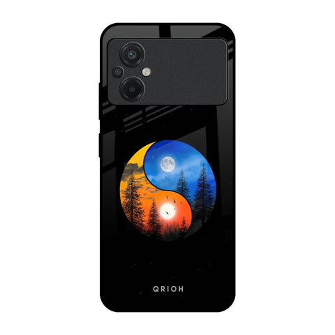 Yin Yang Balance Poco M5 Glass Back Cover Online