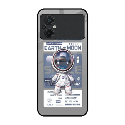 Space Flight Pass Poco M5 Glass Back Cover Online