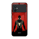 Mighty Superhero Poco M5 Glass Back Cover Online