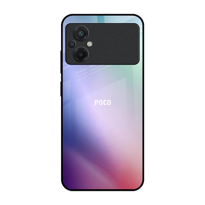 Abstract Holographic Poco M5 Glass Back Cover Online