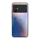 Blue Mauve Gradient Poco M5 Glass Back Cover Online