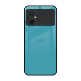 Oceanic Turquiose Poco M5 Glass Back Cover Online