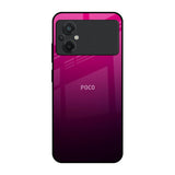 Purple Ombre Pattern Poco M5 Glass Back Cover Online